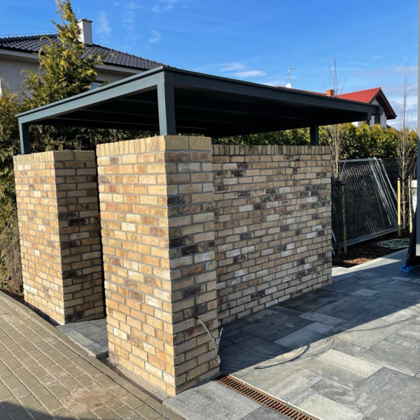 Modularer Aluminiumzaun Serie Berlin